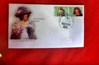 2004 AUST LEGENDS PEEL N STICK DAME JOAN SUTHERLAND FDC AUSTRALIAN OPEN  PMK