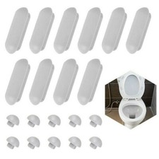 12Pcs Toilet Seat Shock-proof Buffer Bumper Replacement Pads Accessories Parts