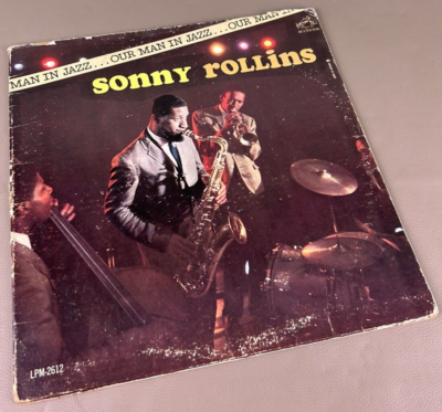 SONNY ROLLINS OUR MAN IN JAZZ LP 1963 MONO CANADIAN IMPORT (BB-120