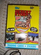 1991 DESERT STORM VICTORY SERIES FULL BOXES 36CT