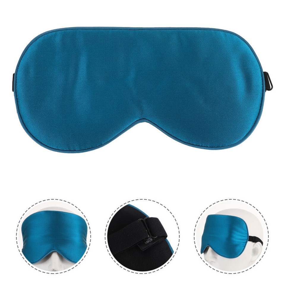 Night Silk Eyewear Blindfold Sleep Mask Eyes Sleeping Adjustable