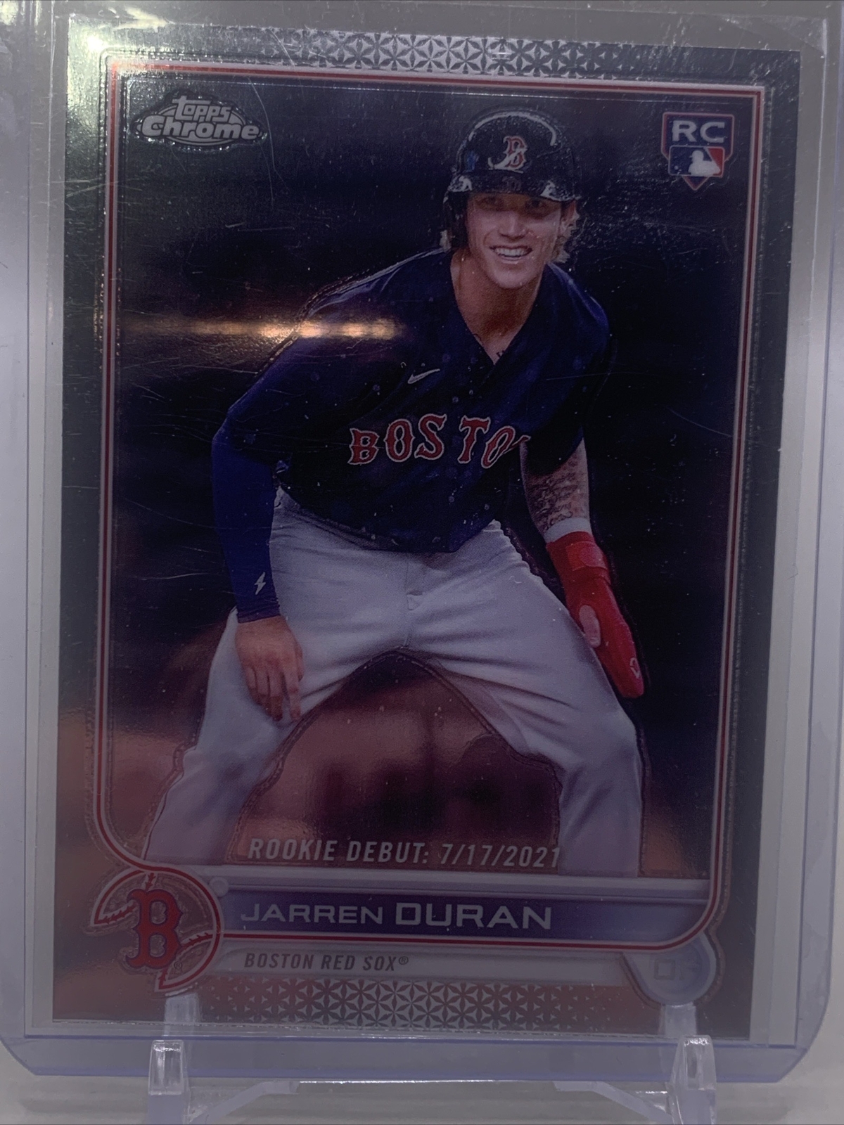 2022 Topps Chrome Update Series - Rookie Debut #USC70 Jarren Duran (RC)