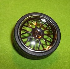 39mm #1X 1:18 CHROMFELGEN CUSTOMFELGEN Felgen TUNING DIORAMA-WERKSTATT-ZUBEHÖR