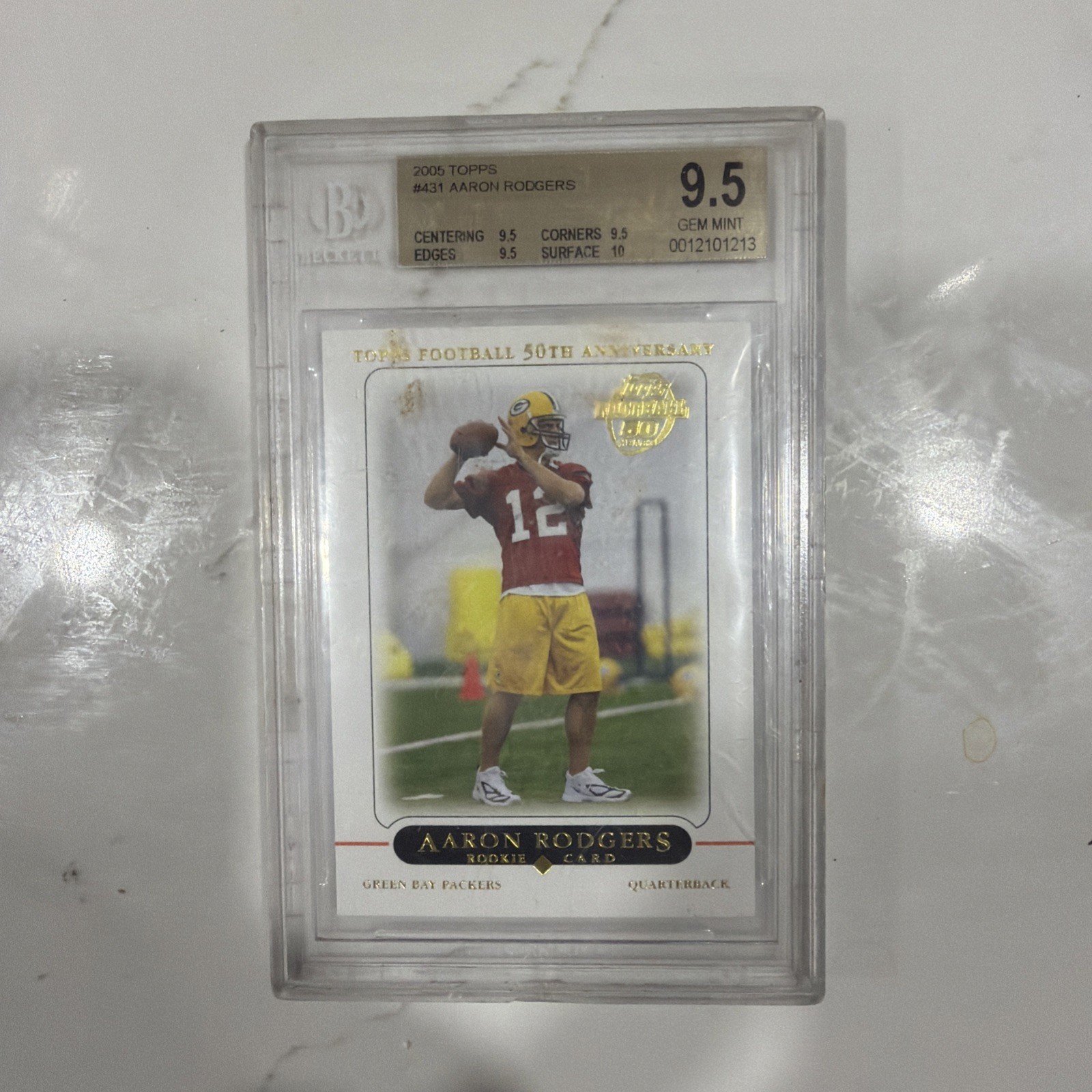 Aaron Rodgers Topps #431 1st Edition