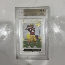 2005 topps aaron rodgers 1st edition bgs 9.5