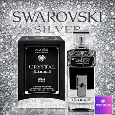 Crystal Black Perfume Eau de Parfum 100ml - Swarovski Limited Edition