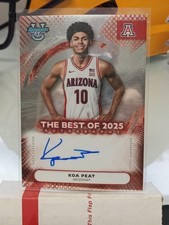 KOA TURBA 2025-26 BOWMAN MEJOR U MEJOR DE 2025 REFRACTOR AUTOMÁTICO CASI NUEVO + DALLAS MAVS