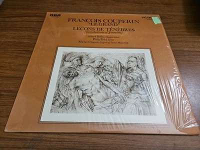François Couperin, Alfred Deller, Philip Todd, Michel Chapuis, Lecons De Tenebr