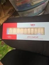 Kleo Kolor Lace Bloom Press On Gel Nail Full Set New