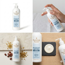 Soothing Touch Jojoba Unscented Massage Lotion 8 OZ