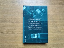 Commentary on IEE Wiring Regulations (BS 7671: 1992) 16th edition, Paul Cook