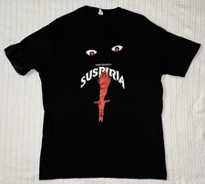 T-shirt Suspiria film horror nera Dario Argento MD/LG 20,5” X 28”