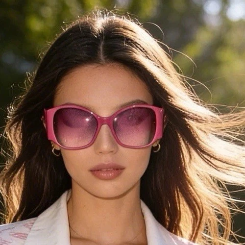 Marc Jacobs Hot Pink Oversized Women’s Sunglasses Marc Jacobs Women main image 4