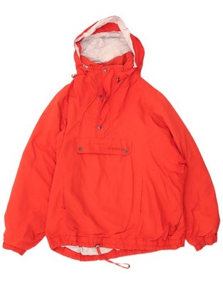 SCHAEFER Herren Gore-Tex Anorak Jacke mit Kapuze UK 44 2XL rot Polyamid DS12