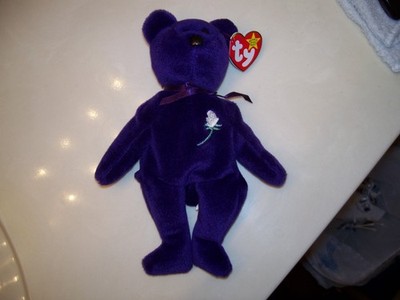 1997 Ty Princess Diana Beanie Baby - Never Played With - Bid With Confidence