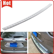 For 2014-20 Nissan Rogue Chrome Rear Bumper Guard Protector Cover Scratch Exact