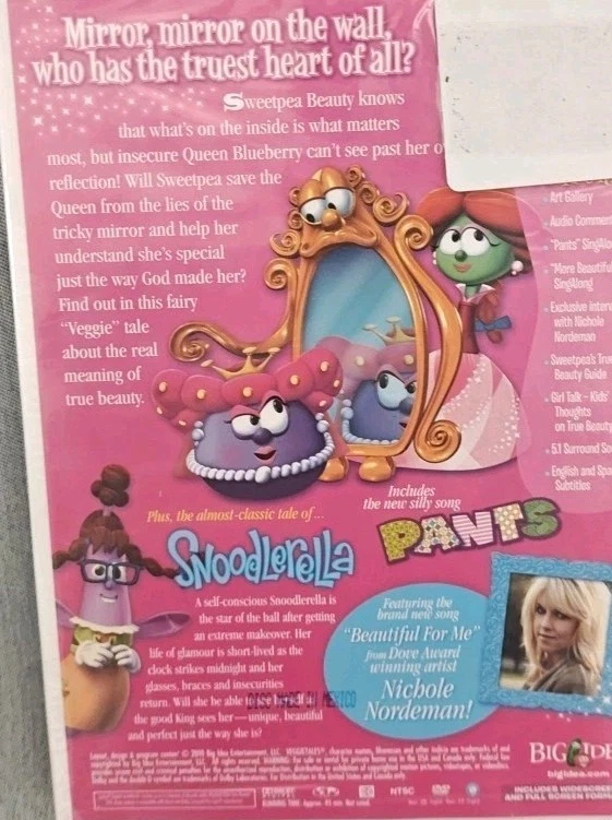 Sweetpea Beauty: A Girl After God's Own Heart - DVD By VeggieTales Sealed EU9 - Image 2 of 4