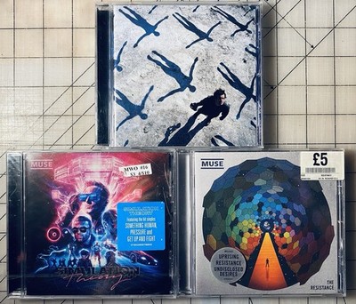 Muse 3 CD Lot: Absolution, The Resistance & Simulation Theory - Good Shape!!!