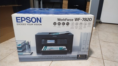 #ad Epson Workforce Pro Wf 7820 All in One Printer Inkjet Printer $125.00