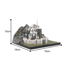 Hot Sale Micro Fortress Easternmost Fortification from Film Building Toys