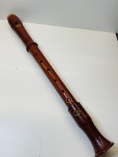 Vintage Herwiga Chor Wood Alto Treble Recorder F Tested Stable Scale Baroque