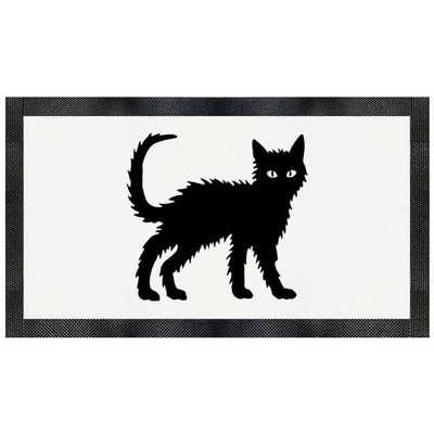 Futtermatte für Haustiere ''Silhouette of Scary Cat'' (PM00031006)