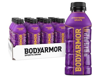 BODYARMOR Sports Drink Tropical Passionfruit Electrolytes 16 fl oz pack 12