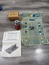 1934 Vintage ROLLUCK TABLE GAME EXTREMELY RARE Box Included See Pics