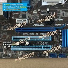 98 New ASUS P7H55-M PRO LGA 1156 CPU DDR3 M-ATX Motherboard with I/O Baffle