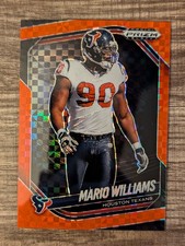 Mario Williams 2025 Panini Prizm Black Red Power Prizms /75