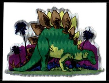 Dinosaur 1990's Prism Vending Sticker Card NM