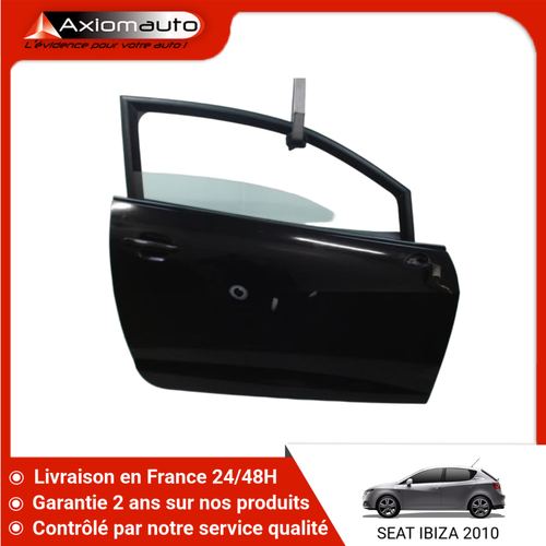 Porte Avant Droit Pour SEAT IBIZA 3 Phase 2 - Référence 6L3831056R - Occasion En état Correct