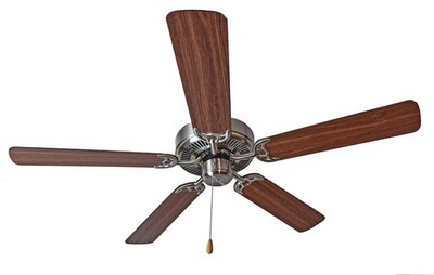 Maxim Lighting Basic-Max 52'' Ceiling Fan | Pecan Finish | Transitional Indoor...