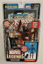 TOY BIZ MARVEL LEGENDS GALACTUS SERIES PROFESSOR X ACTION FIGURE with COMIC BOOK