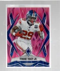 2025 Panini Phoenix Football Pink Seismic Tyrone Tracy Jr. #105