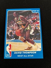 DAVID THOMPSON 1983 STAR ALL STAR GAME NRMT #22 BASKETBALL CARD