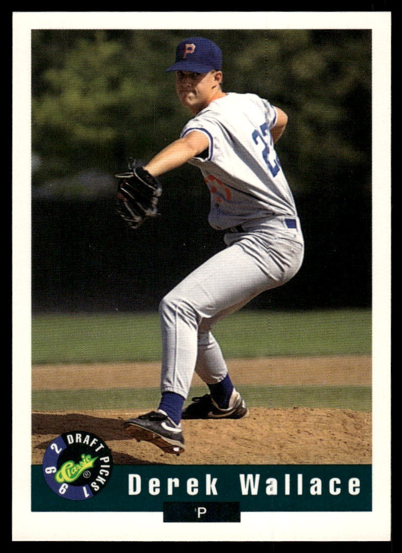 1992 Classic Draft Picks #8 Derek Wallace