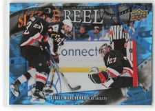 2025-26 Upper Deck Series 1 Sizzle Reel Kirill Marchenko #SR-24 Blue Jackets