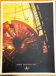 UNDER CONSTRUCTION Star Trek 2009 New Movie Poster- 18"x24"