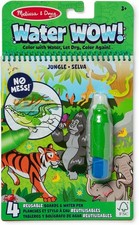 Melissa  Doug On The Go Water Wow Reusable Water-Reveal Coloring Activity Pad