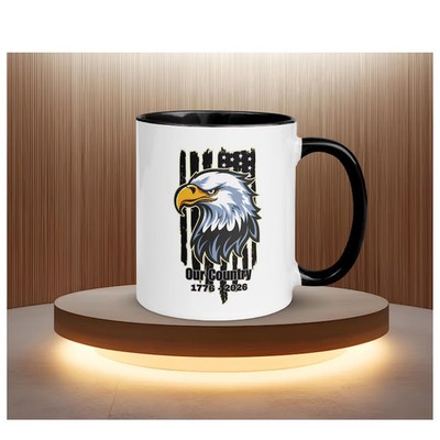 250th Birthday American Eagle Mug Patriotic USA History