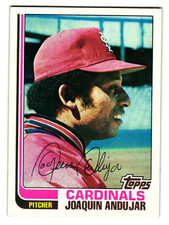 1982 Topps - Joaquin Andujar #533 St. Louis Cardinals Houston Astros