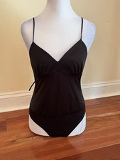 Intimately Free People Black Bodysuit, Size M, NWT