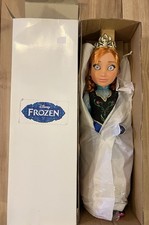 Disney Frozen Anna Doll 18" Jakks Pacific Tiara Necklace Earrings NEW 2014