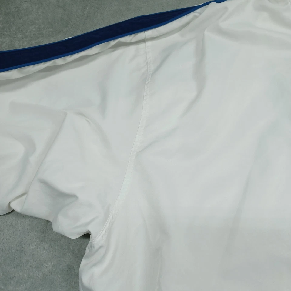 Pullover vintage Nike para hombre 3XLT blanco 1/2 cremallera tenis ropa deportiva Y2K Foto 4 de 4