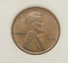 1909 V.D.B. Lincoln Wheat Penny #1378
