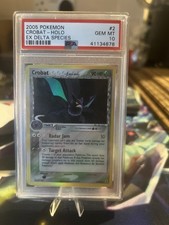 Pokémon TCG Crobat EX Delta Species 2/113 Holo PSA 10 - 2005