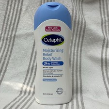 Cetaphil Daily Use Moisturizing Body Wash, Unscented, 16.9 fl oz