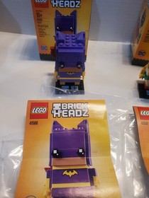 lego used BRICKHEADZ DC LOT SET 41588, 41586, 41587, 41585