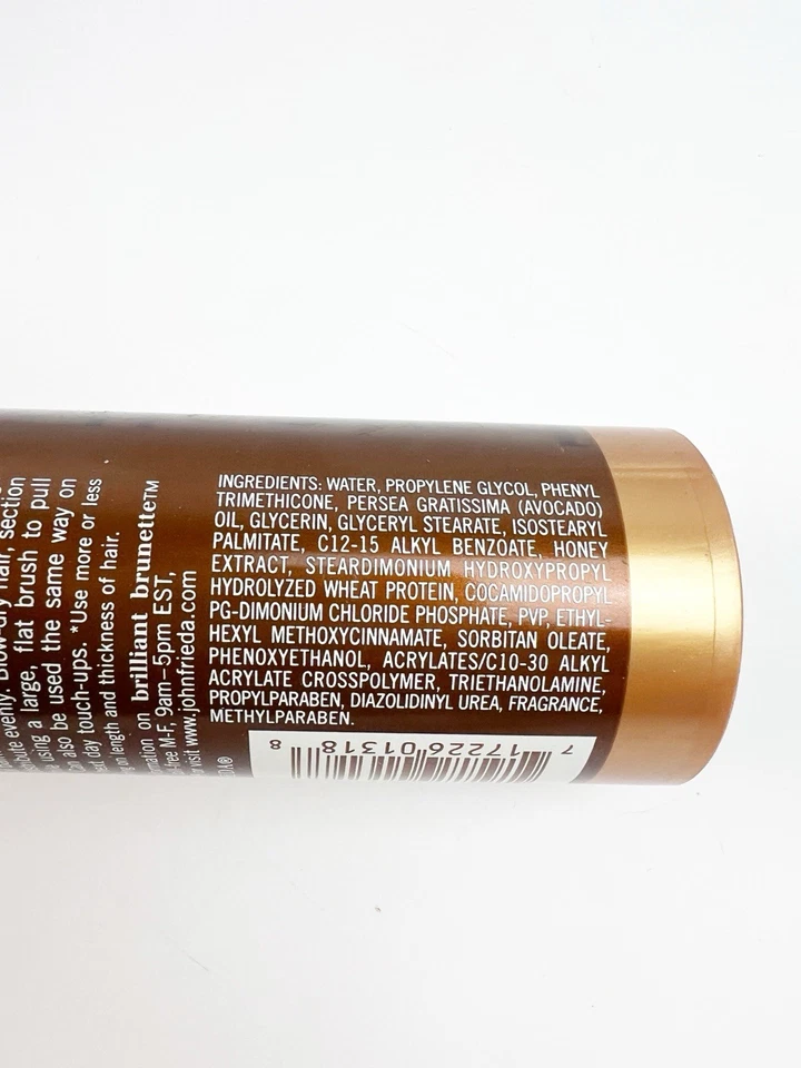 John Frieda Brilliant Brunette Simply Sleek Straightening Balm 3.8 oz New - Image 4 of 4